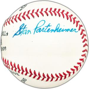 Stan Partenheimer Autographed NCAA Baseball 1944 Boston Red Sox Beckett #BK44460 Cheap Pictures