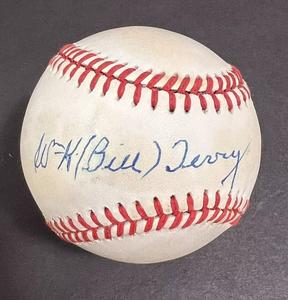 WH Bill Terry Signed Official NL Baseball Bold Auto NY Giants PSA Coa Hof 401 BA Discount Footlocker Pictures