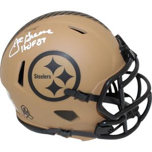 Joe Greene Autographed Pittsburgh Steelers 23 Salute Mini Helmet Beckett 40381 Low Shipping Fee Online