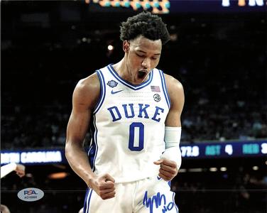 WENDELL MOORE signed 8x10 Photo PSA/DNA Duke Blue Devils Autographed Very Cheap