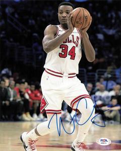 Wendell Carter Jr. signed 8x10 Photo PSA/DNA Chicago Bulls Collections Cheap Online