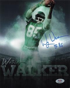Wesley Walker signed 8x10 photo PSA/DNA Jets/Giants Autographed Latest Collections