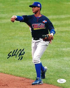 Starlin Castro Autographed Chicago Cubs 8x10 Photo Baseball Classic JSA 20108 Popular Cheap Online