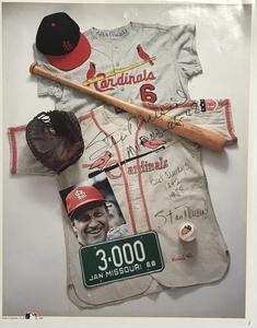 Stan Musial Autographed 11x14 Photo Clearance Store For Sale