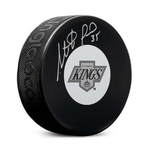 Stephane Fiset Autographed Los Angeles Kings Retro Logo Puck Clearance Affordable