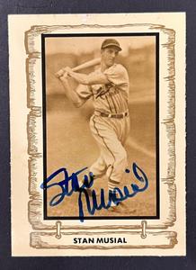 Stan Musial Signed 1980 Cramer Card Mint Bold Auto StL Cardinals HoF JSA COA Shop For Cheap Pice