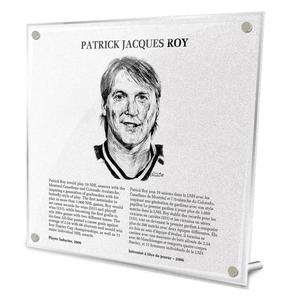 Patrick Roy Replica Hockey Hall of Fame Plaque Official Site Cheap Online