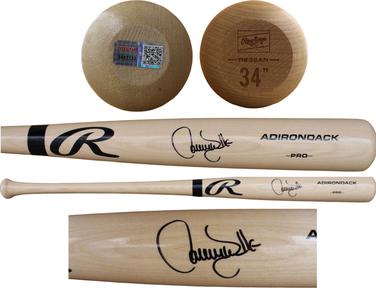 Larry Walker Autographed Colorado Rockies Blonde Baseball Bat TRI 47365 Cheap Sale Sale