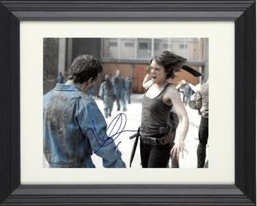 Lauren Cohan signed The Walking Dead Maggie Greene Rhee 8x10 Photo Framed- COA Cheap Low Cost