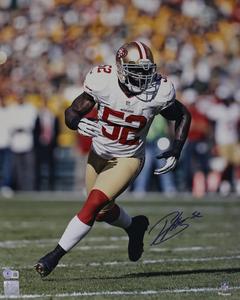 Patrick Willis Autographed San Francisco 49ers 16x20 Photo Beckett 36912 Perfect Cheap Pice