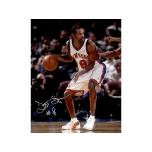 Latrell Sprewell New York Knicks Autographed Signed 8x10 Photograph (Brandon Steiner LOA) Cheap Browse