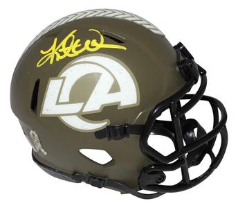 Kurt Warner Autographed/Signed St. Louis Rams Salute Mini BAS 40379 Big Discount Online