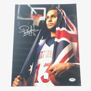 Patty Mills signed 11x14 photo PSA/DNA Saint Mary's Autographed Spurs Discount Best Pices