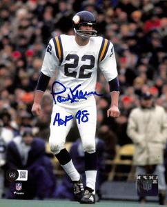 Paul Krause Signed Minnesota Vikings 8x10 Photo Beckett 44519 Perfect Cheap Pice