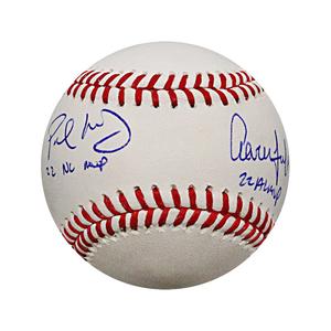 Paul Goldschmidt & Aaron Judge Yankees Cardinals Dual Signed Autographed Inscribed OMLB Baseball LE #12/22 (MLB & Fanatics Auth #B775629) Quality Original