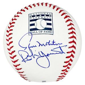 Paul Molitor and Robin Yount Signed Rawlings Official MLB Hall of Fame Baseball Comfortable Cheap Online