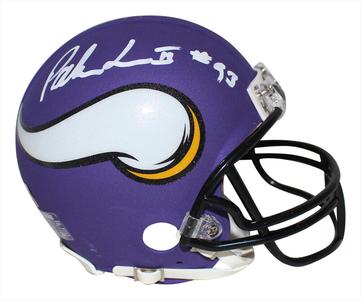 Patrick Jones Autographed Minnesota Vikings VSR4 Satin Mini Helmet BAS 34066 Buy Cheap For Cheap