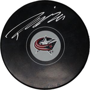 Patrick Laine Autographed/Signed Columbus Blue Jackets Hockey Puck FAN 46918 Outlet Marketable