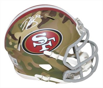 Patrick Willis Autographed San Francisco 49ers Camo Mini Helmet BAS 34107 Best For Sale