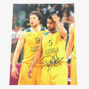 Patty Mills signed 11x14 photo PSA/DNA Australia Autographed Spurs Real Sale Online