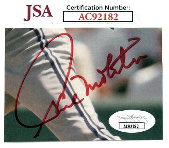 Paul Molitor signed 2.25x3.25 Cut Signature- JSA #AC92182 (Milwaukee Brewers) Countdown Package