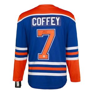 Paul Coffey Autographed Edmonton Oilers Fanatics Breakaway Jersey Marketable Online
