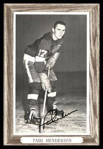 Paul Henderson Autographed Signed 1964-67 Beehive 4.5x6.5 Photo Red Wings 176495 With Paypal Online