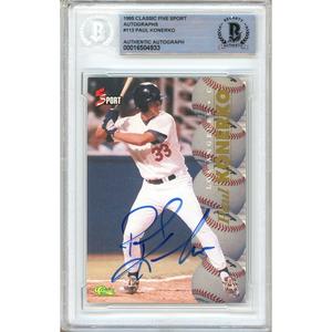 Paul Konerko Chicago White Sox Signed 1995 Classic 5 Sport Autographs Card Beckett Auto Geniue Stockist For Sale