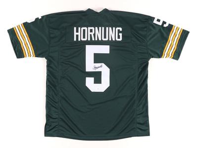 Paul Hornung Green Packer Hall of Famer Signed Custom Jersey (JSA COA) Best Wholesale For Sale