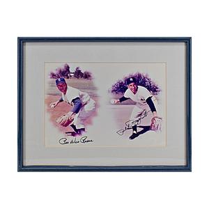 Pee Wee Reese & Phil Rizzuto Autographed Signed 11x14 Framed Photo (JSA COA #AZ56745) Shop For