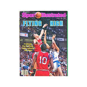 Pervis Ellison Louisville Cardinals Autographed April 1986 Sports Illustrated (JSA COA) Excellent Online