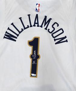 Pelicans Zion Williamson Autographed Authentic White Nike Jersey Fanatics 853357 Cheap Sale Exclusive