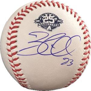 Zac Gallen signed 25th Anniversary Baseball JSA Arizona Diamondbacks autographed Outlet Marketable