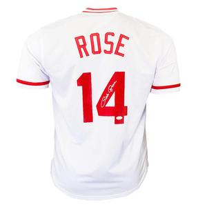 Pete Rose Signed Cincinnati White Baseball Jersey (JSA) Wholesale Pice