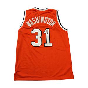 Pearl Washington Syracuse University Autographed Signed Pro Style Orange Jersey (JSA Auth) Find Great For Sale