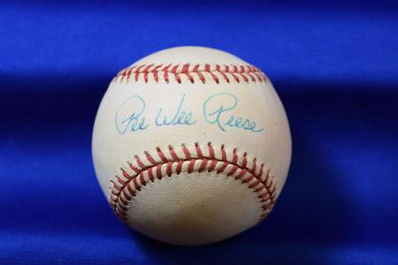 Pee Wee Reese PSA DNA Autograph National ONL League Signed Baseball Shop For Cheap Pice