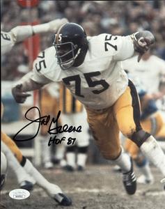 Joe Greene Autographed Steelers 8x10 Photo (JSA) Outlet Purchase