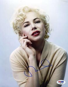 Michelle Williams Psa Dna Coa Hand Signed 8x10 Photo Autograph Authentic Clearance Buy