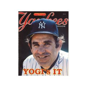 Yogi Berra New York Yankees Autographed Spring Training Yankees Magazine (JSA) Where To Buy