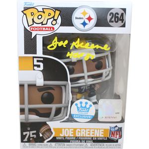 Joe Greene Autographed/Signed Pittsburgh Steelers Funko Pop! #264 Beckett 49035 Buy Cheap Manchester Great Sale