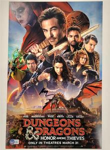 Michelle Rodriguez signed Dungeons & Dragons 11x17 photo autograph  Beckett BAS Cheap Sale Sale