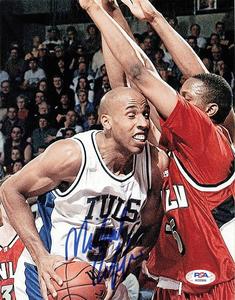 Michael Ruffin signed 8x10 photo PSA/DNA Tulsa Autographed Bucks Cheap Sale How Much