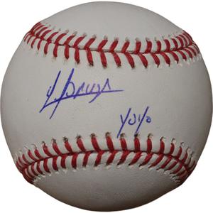 Yoan Moncada Autographed/Signed Chicago White Sox OML Baseball Yoyo MLB 47003 Genuine Online