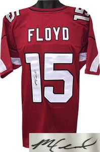Michael Floyd signed Red Custom Stitched Pro Style Football Jersey XL- JSA Holo Visit Sale Online