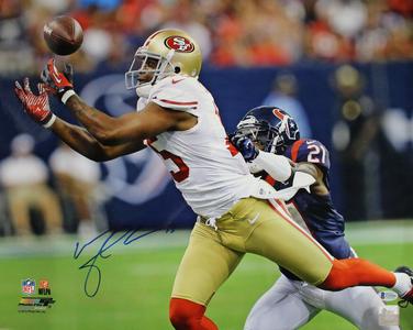 Michael Crabtree Autographed/Signed San Francisco 49ers 16x20 Photo BAS 29062 Amazing Pice Cheap Online