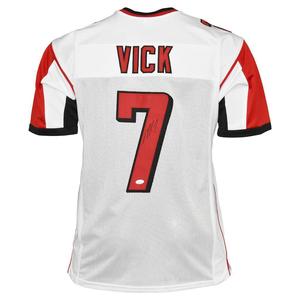 Michael Vick Signed Atlanta White Football Jersey (BECKETT ) Free Shipping Largest Supplier