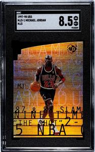 Michael Jordan 1997-98 Upper Deck UD3 Die-Cut Card #MJ3-1-SGC Graded 8.5 NM-MT Discount In China
