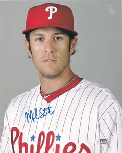MICHAEL STUTES signed 8x10 photo PSA/DNA Philadelphia Phillies Autographed Outlet Buy