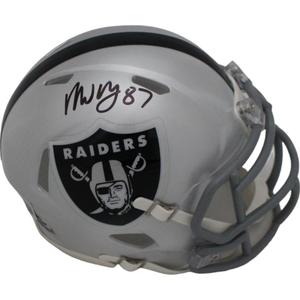 Michael Mayer Signed Las Vegas Raiders Mini Helmet Beckett 40380 Outlet Find Great