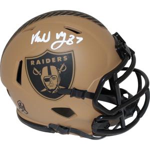 Michael Mayer Signed Las Vegas Raiders 23 Salute Mini Helmet BAS 43083 New Styles Cheap Pice